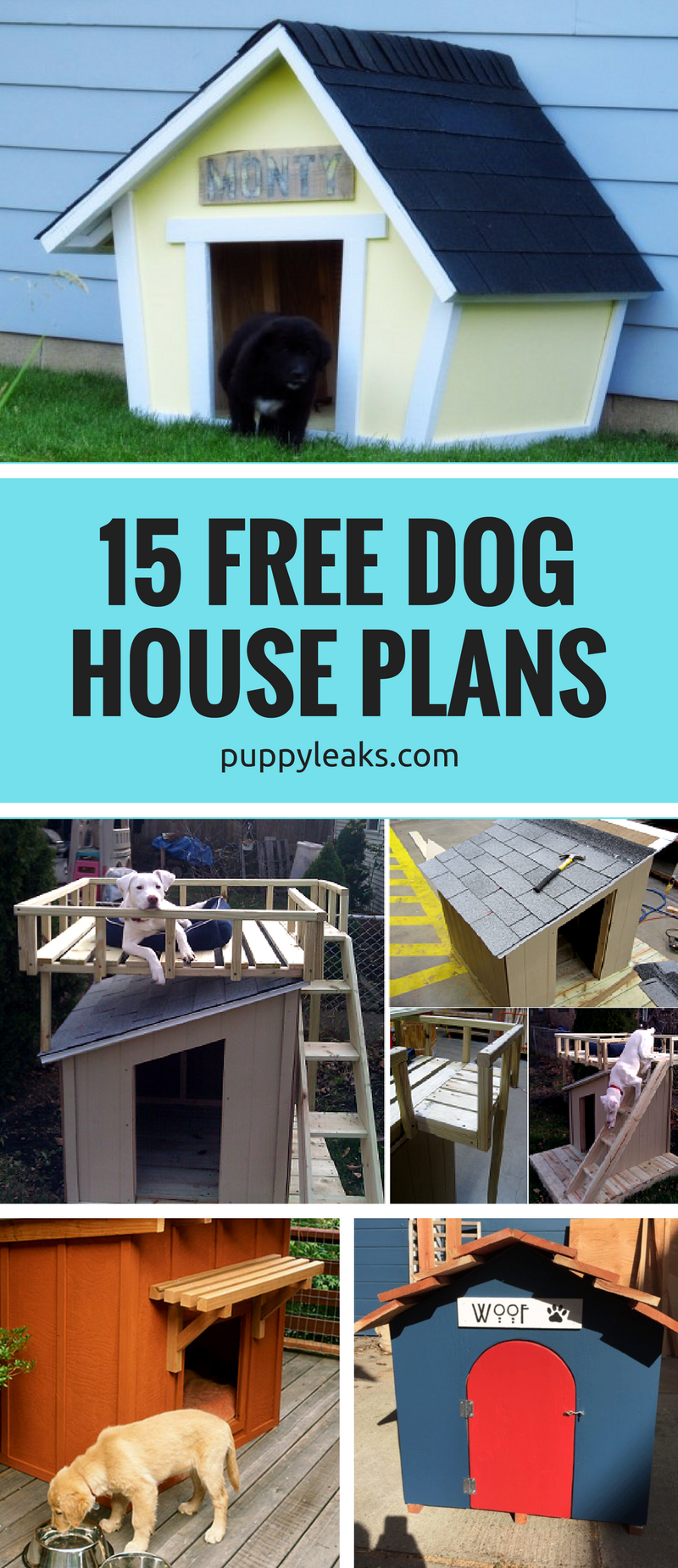 15 Free Dog House Plans