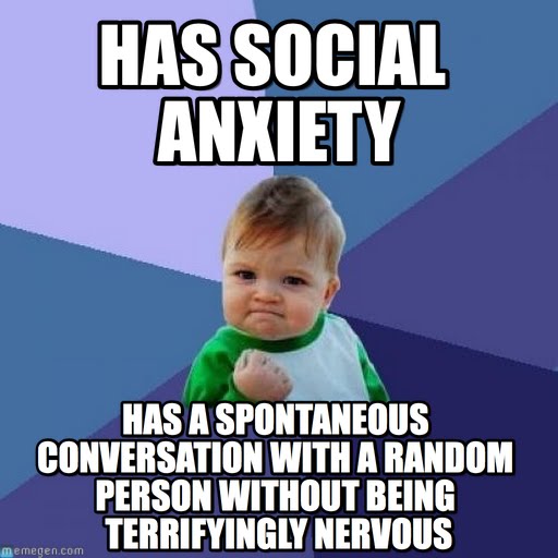 Social Anxiety Meme