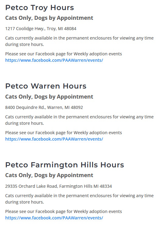 Paww dog adoption locations